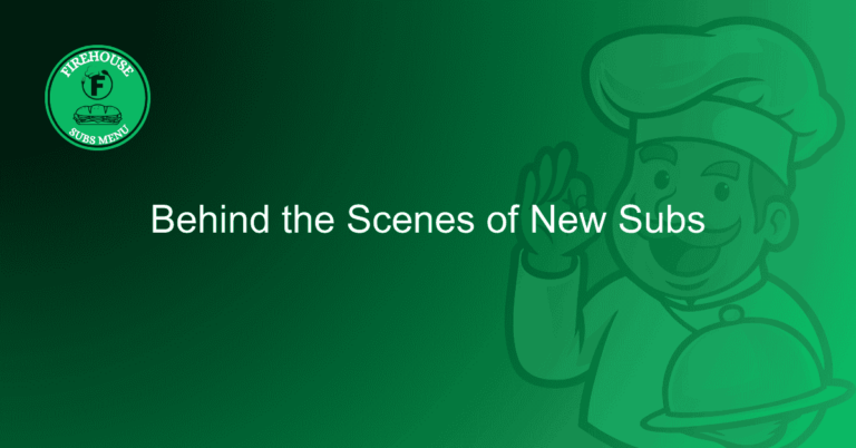 Behind the Scenes of New Subs