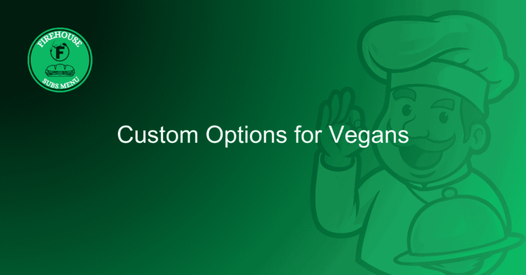Custom Options for Vegans