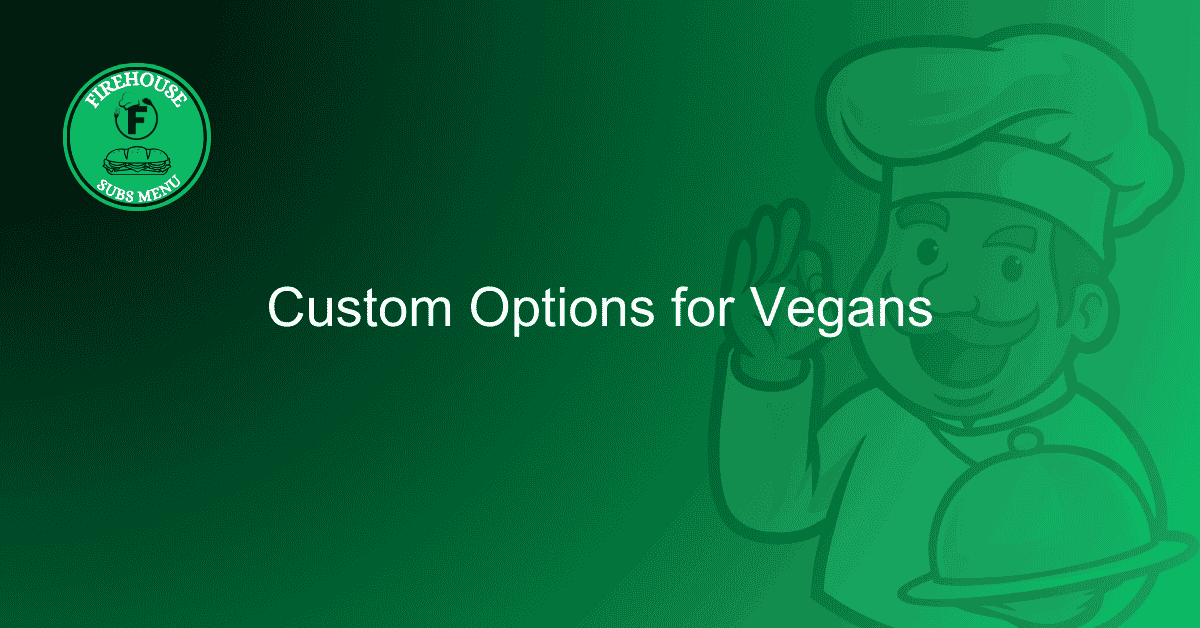 Custom Options for Vegans