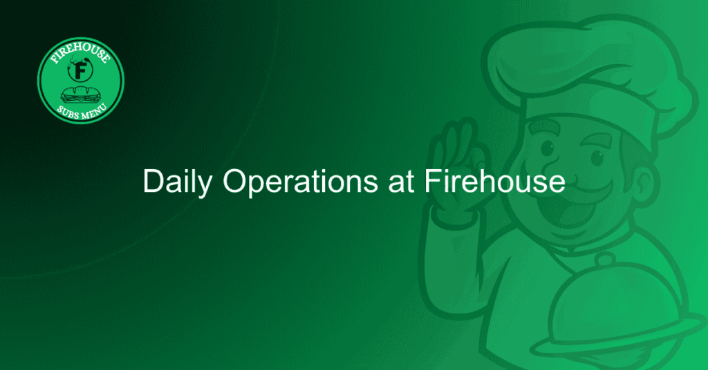 Daily Operations at Firehouse