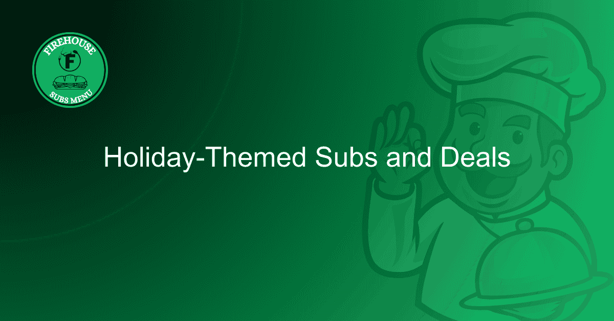Holiday Themed Subs and Deals