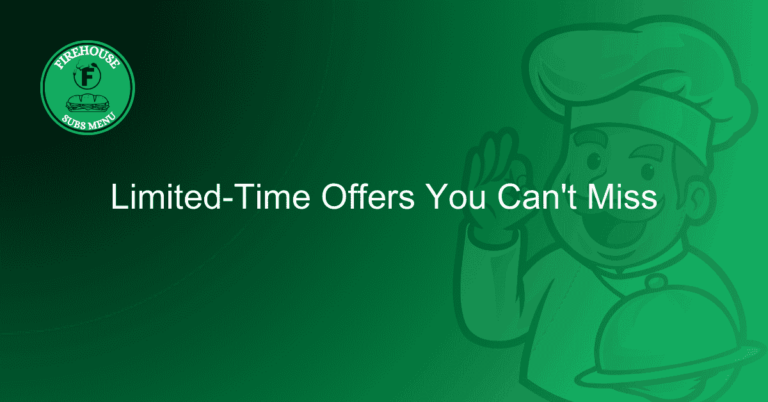 Limited Time Offers You Cant Miss