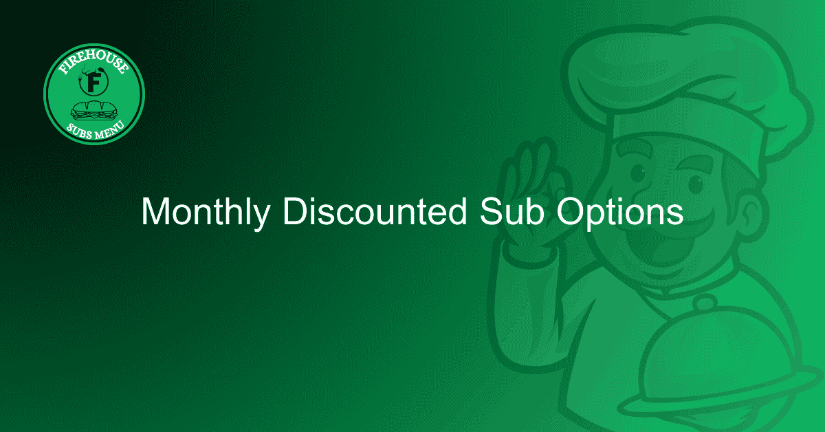 Monthly Discounted Sub Options
