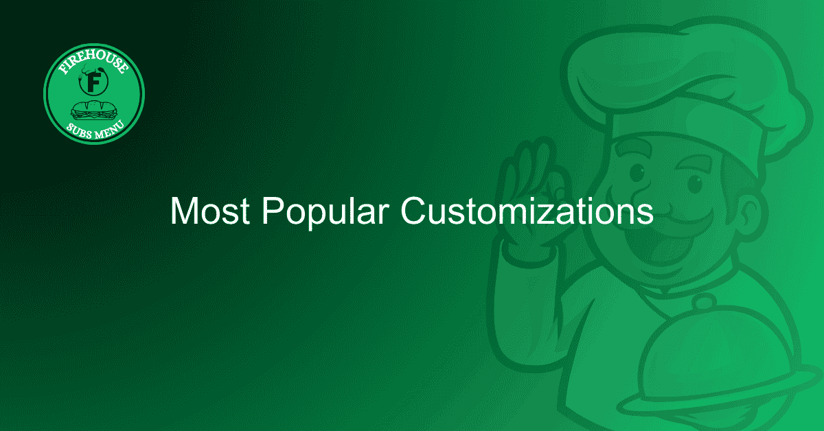 Most Popular Customizations