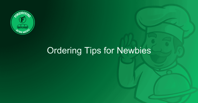 Ordering Tips for Newbies
