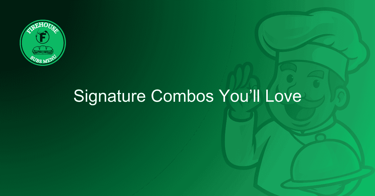 Signature Combos Youll Love