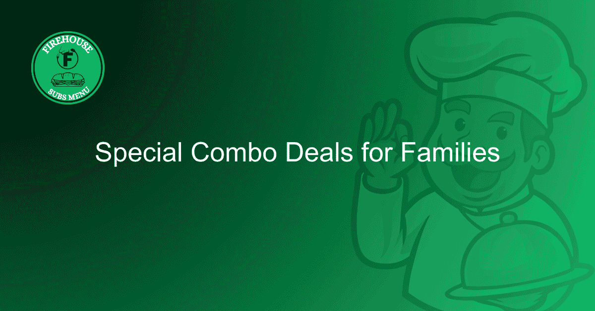 Special Combo Deals for Families