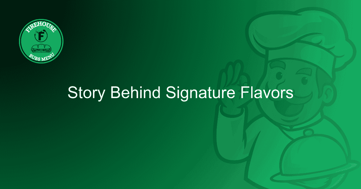 Story Behind Signature Flavors